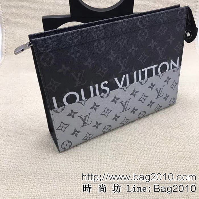 路易威登LV頂級原單 M63039 2018春夏新款Split系列 PochetteVoyage中號手袋手拿包 ZY1053